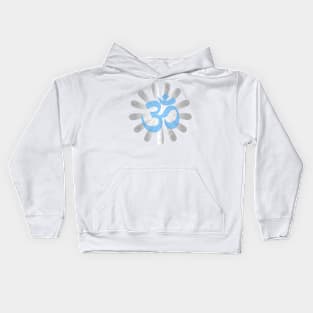 OM: script in different language Kids Hoodie